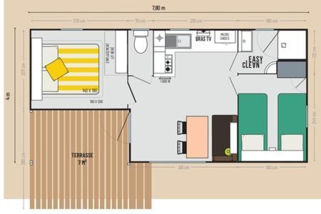 Mobil-Home Cosy 5 Personnes Camping Le Ried - Europapark Boofzheim Zewnętrze zdjęcie